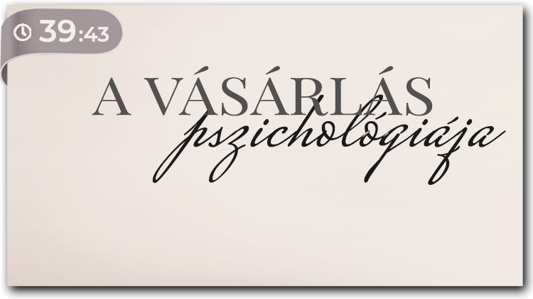 Mi áll a vásárlásaink hátterében?