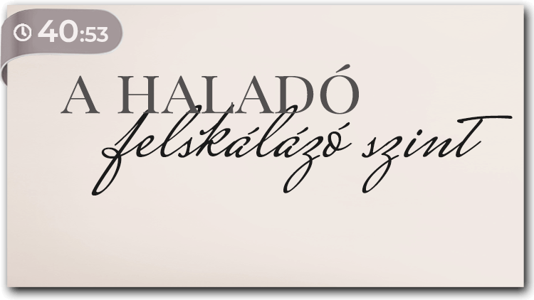 Amikor tele a naptárad, akkor kezdődik az igazi munka!