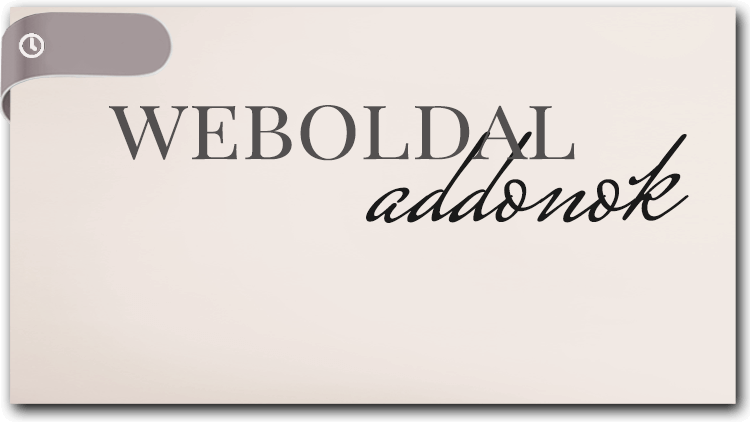 Mentor weboldal addonok